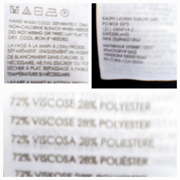 Club Monaco SZ L Mix Stitch Ribbed Crochet Ruffle Hem Midi Dress Black Knit - Picture 6 of 6